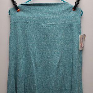 LulaRoe XL Teal Azure Skirt